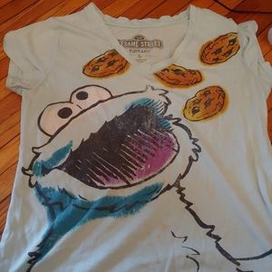 Cookie monster short sleeve